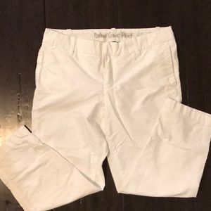 J. Crew White Pants